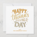 Recherche de bon thanksgiving cartes Typographie