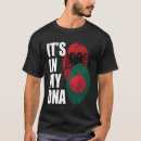 Recherche de héritage albanais tshirts Adn