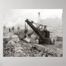 Recherche de machine à vapeur posters Vintage