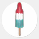 Recherche de fusée rouge autocollants Patriotique