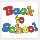 Recherche de school carrés autocollants Coloré