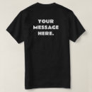 Recherche de votre message ici tshirts Chemise personnalisée