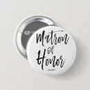 Recherche de dame de honneur badges Noce