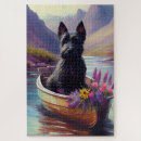 Recherche de scottish terrier puzzles Chien