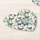 Recherche de papillon bleu dessous de verres Vert