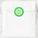 Recherche de cercle vert autocollants Merci