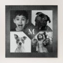 Recherche de tableau noir puzzles Collage