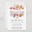 Recherche de blush pink floral invitations Élégant