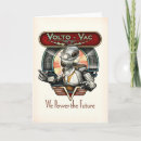 Recherche de scifi vœux cartes Rétro
