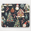 Recherche de noël vintage tapis souris Saison des fêtes