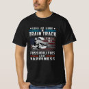 Recherche de locomotive tshirts Conducteur de train