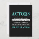 Recherche de acteur invitations Théâtre