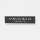 Recherche de bureau plaques de porte Blanc
