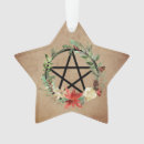 Recherche de wiccan ornements Pentagramme