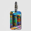 Recherche de rome bagages étiquettes Coloré