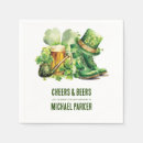 Recherche de bière serviettes Aquarelle