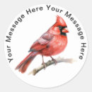Recherche de cardinaux autocollants Cardinal du nord