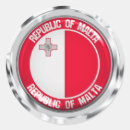 Recherche de drapeau malte autocollants Drapeaux du monde