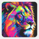 Recherche de portrait abstrait autocollants Peinture