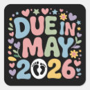 Recherche de arrivée de bébé autocollants Baby shower