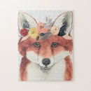 Recherche de fox puzzles Renard