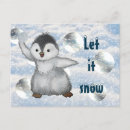 Recherche de bande dessinée de pingouin posters Hiver