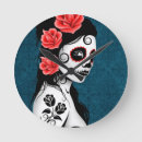 Recherche de jour des morts horloges Crâne de sucre