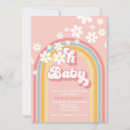 Recherche de rainbow baby shower invitations Rose