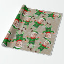 Recherche de elfes papier cadeau Joyeux noël