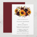 Recherche de sunflower mariage invitations Moderne