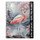 Recherche de flamant rose de notes carnets École