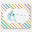 Recherche de narwhal tapis souris Arc en ciel