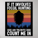 Recherche de fossile posters Animal