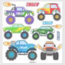 Recherche de monstres colorés autocollants Garçon