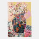Recherche de papier cuisine linges Fleurs