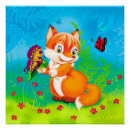 Recherche de renard posters Orange