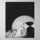Recherche de signe de pièce posters Noir et blanc