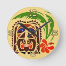 Recherche de tiki horloges Île