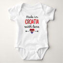Recherche de croatie bébé vêtements Fierté croate
