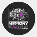 Recherche de démence autocollants Violet