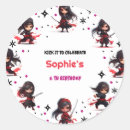 Recherche de guerrier samouraï autocollants Ninja