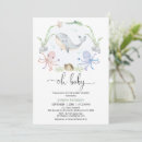 Recherche de whale baby shower invitations Sous la mer