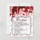 Recherche de éclaboussures sang cartes postales Vampire