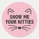 Recherche de minou rose autocollants Enfants