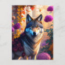 Recherche de amour loup cartes postales Imaginaire