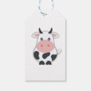 Recherche de vache étiquettes cadeau Mignon