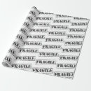 Recherche de fragile papier cadeau Drôle
