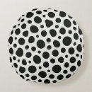 Recherche de chien noir et blanc coussins Abstrait