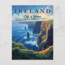 Recherche de falaise cartes postales Irlande