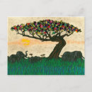 Recherche de la vie sauvage cartes postales Faune